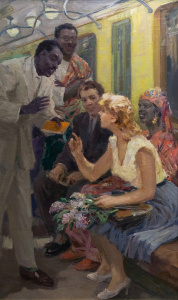 Going to the Festival by Sergei Georgievich Grigorev