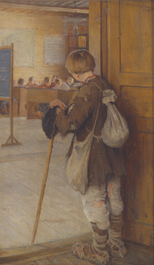 By the School Door: The Reluctant Scholar