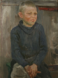 El niño, Arkadi Kondratev, Prislonikha  1942-1946