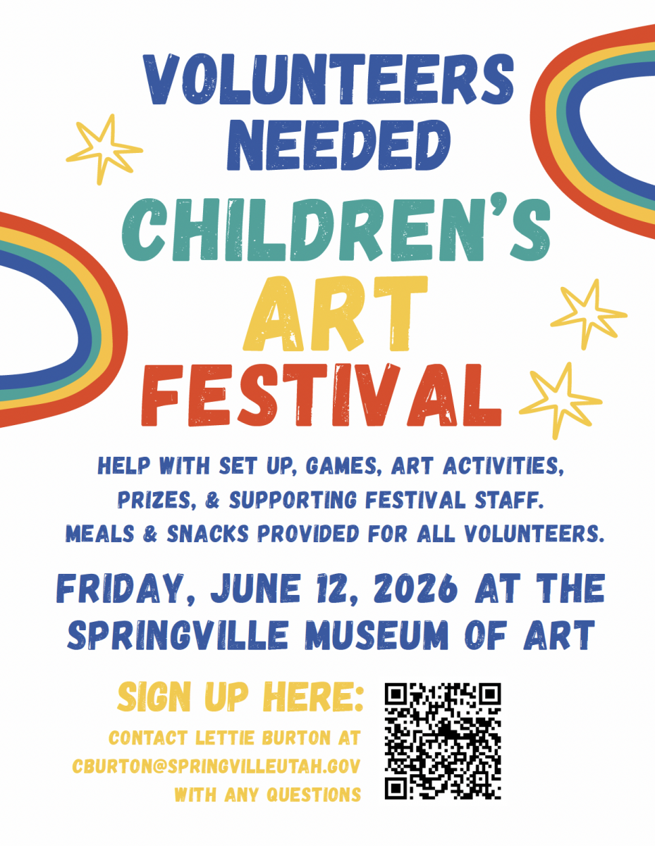 Sign up to help at the Children's Art Festival!