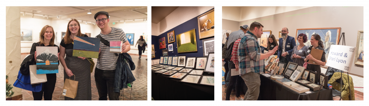 Join us for the $100 Dollar show and grow your art collection!